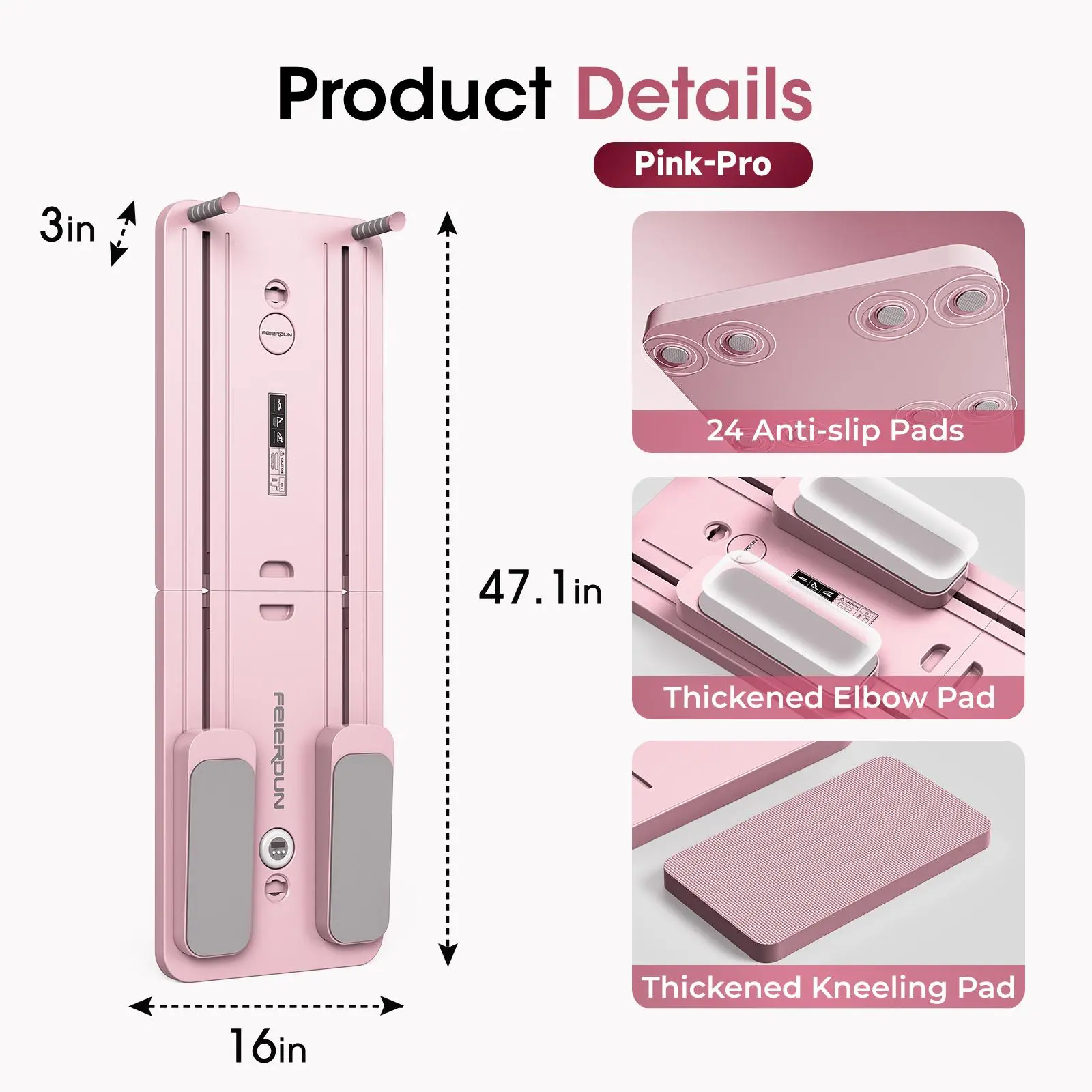 Foldable Pilates Board Multifu - Pilates & Yoga Vida recension och pris