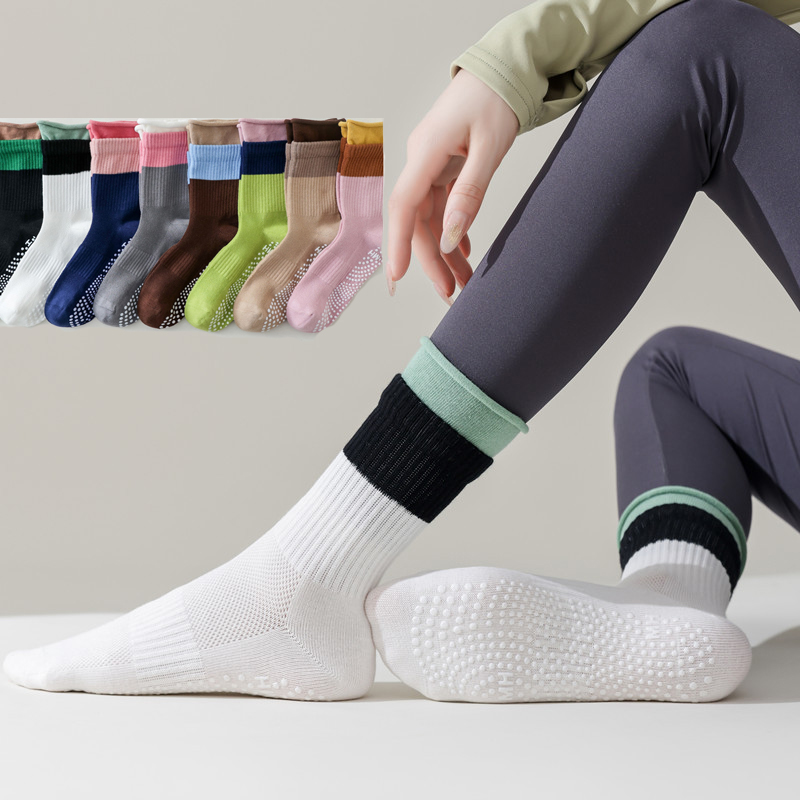 Silicone Non-slip Yoga Socks W - Medias Para Pilates Y Yoga recension och pris
