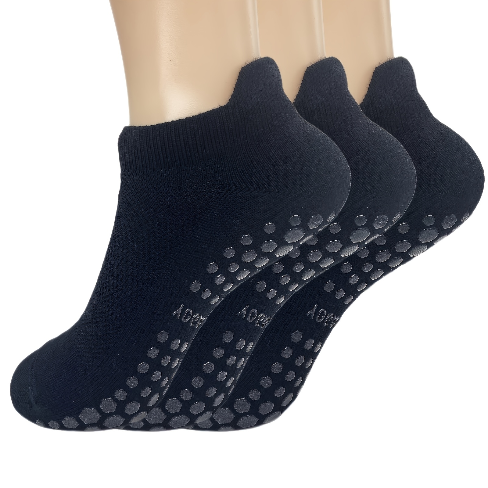 3 Pairs Grip Pilates Socks for - Medias Para Pilates Y Yoga recension och pris
