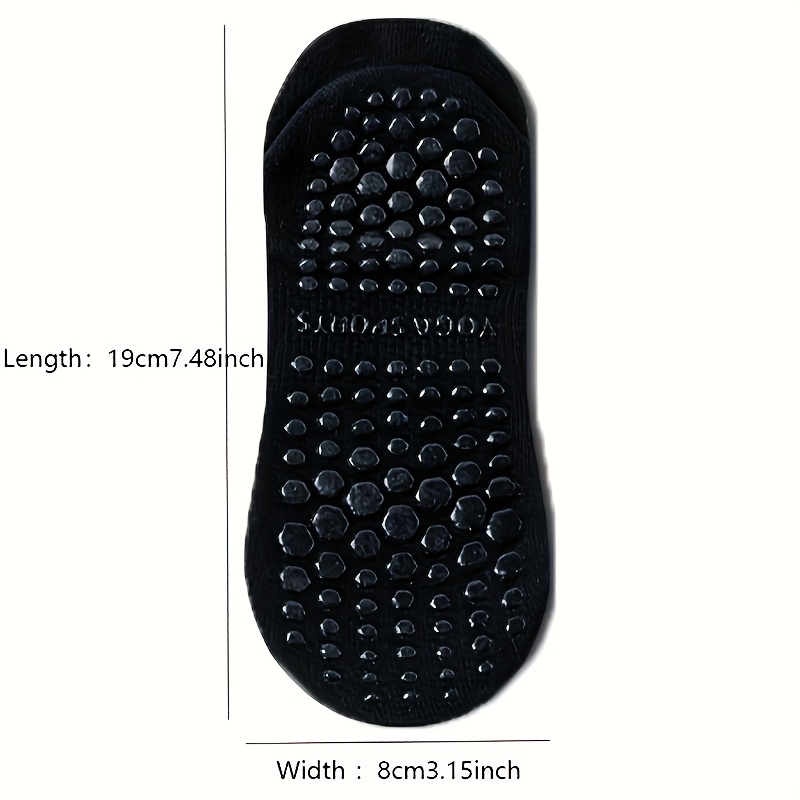 3 Pairs Grip Pilates Socks for - Medias Para Pilates Y Yoga recension och pris